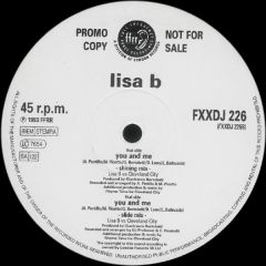 Lisa B - Lisa B - You And Me - FFRR