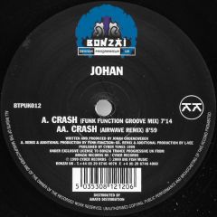 Johan  - Johan  - Crash (Remixes) - Bonzai Uk