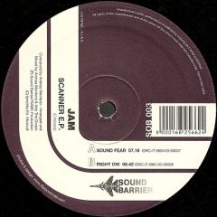 JAM - JAM - Scanner EP - Sound Barrier