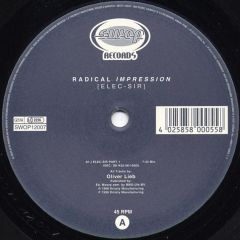 Radical Impression - Radical Impression - Elec-Sir - Swop Records