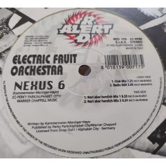 Electric Fruit Orchestra - Electric Fruit Orchestra - Nexus 6 - Red Alert
