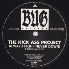 Kick Ass Project - Kick Ass Project - Always High Never Down - B.U.G. Records