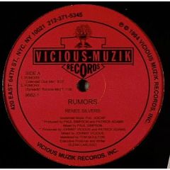 Renee Silvers - Renee Silvers - Rumors - Vicious Muzik Records