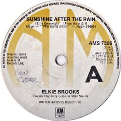 Elkie Brooks - Elkie Brooks - Sunshine After The Rain - A&M Records