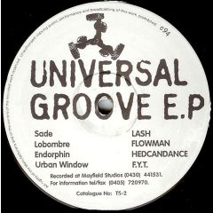 Various Artists - Various Artists - Universal Groove E.P - Universal Groove Recordings