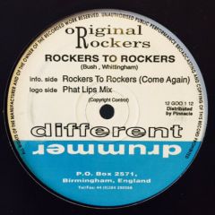 Original Rockers - Original Rockers - Rocker To Rockers - Different Drum