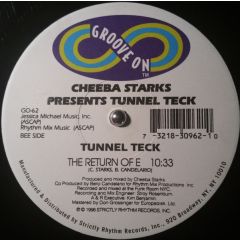 Cheeba Starks - Cheeba Starks - Tunnel Teck - Groove On