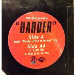 Rob Dale - Rob Dale - Harder - Reddline Records