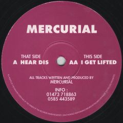 Mercurial - Mercurial - Hear Dis - Prophet Records