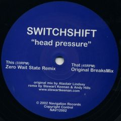 Switchshift - Switchshift - Head Pressure - Navigation Records