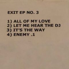 Various Artists - Various Artists - Exit EP 3 - White