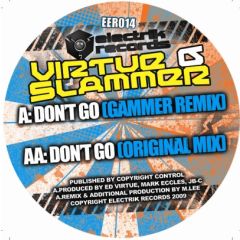 Ed Virtue & Mark Slammer - Ed Virtue & Mark Slammer - Don't Go - Electrik Euphoria Records