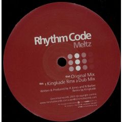 Rhythm Code - Rhythm Code - Meltz - Minimal
