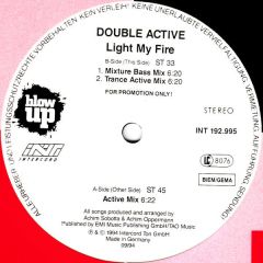 Double Active - Double Active - Light My Fire - Blow Up, Intercord