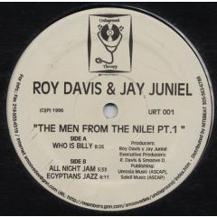 Roy Davis & Jay Juniel - Roy Davis & Jay Juniel - The Men From The Nile! Pt. 1 - Undaground Therapy Muzik