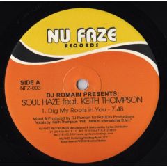 Soul Haze Feat Keith Thompson - Soul Haze Feat Keith Thompson - Dig My Roots In You - Nu Faze