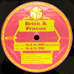 Brisk & Fracus - Brisk & Fracus - On & On (2009) - Next Generation