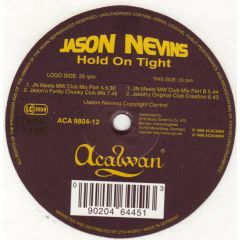 Jason Nevins - Jason Nevins - Hold On Tight - Acalwan