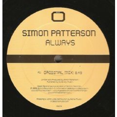 Simon Patterson / Robbie Buri - Simon Patterson / Robbie Buri - Always / Tornado - Reset