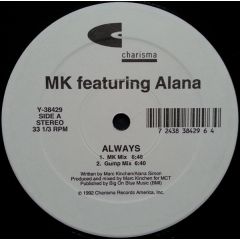 Marc Kinchen featuring Alana - Marc Kinchen featuring Alana - Always - Charisma