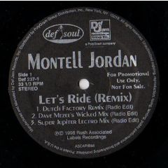 Montell Jordan - Montell Jordan - Let's Ride (Remix) - Atlantic