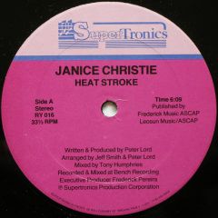 Janice Christie - Janice Christie - Heatstroke - Supertronics