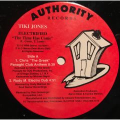 Tiki Jones - Tiki Jones - Electrified (The Time Has Come) - Authority
