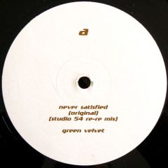 Green Velvet - Green Velvet - Never Satisfied - Cajual