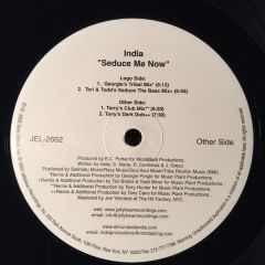 India - India - Seduce Me Now - Jellybean Recordings