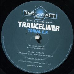 Tranceliner - Tranceliner - Tribal E.P. - Tesseract Records