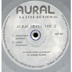 Aural Traxx - Aural Traxx - Aural Traxx Vol 2 (Grey Vinyl) - Aural Satisfaction