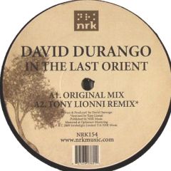 David Durango - David Durango - In The Last Orient - NRK