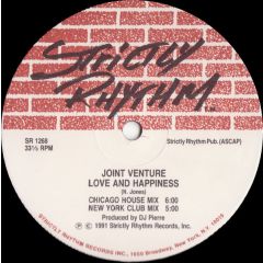 Joint Venture - Joint Venture - The Move / Love & Happiness - Strictly Rhythm