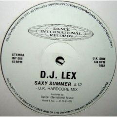 DJ Lex - DJ Lex - Saxy Summer - Dance International