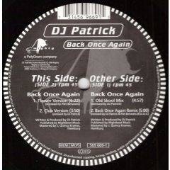DJ Patrick - DJ Patrick - Back Once Again - Mighty