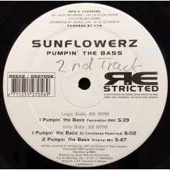 Sunflowerz - Sunflowerz - Pumpin The Bass - Restricted
