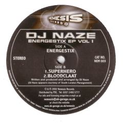 DJ Naze - DJ Naze - Energestix EP Vol 1 - Nemesis