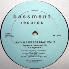 Turntable Terror Trax - Turntable Terror Trax - Volume 2 - Bassment