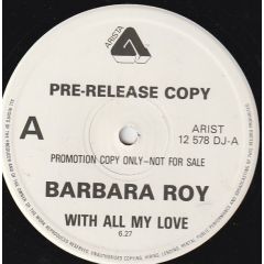 Barbara Roy - Barbara Roy - With All My Love - Arista