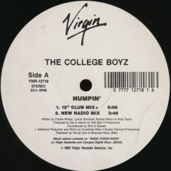 The College Boyz - The College Boyz - Humpin - Virgin America