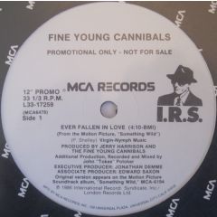 Fine Young Cannibals - Fine Young Cannibals - Ever Fallen In Love - MCA
