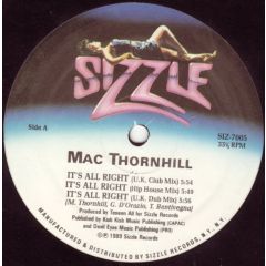 Mac Thornhill - Mac Thornhill - Its All Right - Sizzle