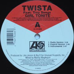Twista Ft Trey Songz - Twista Ft Trey Songz - Girl Tonite - Atlantic