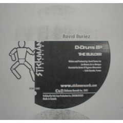 David Duriez - David Duriez - D-Drums EP - Stickman