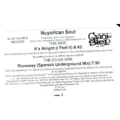 Nu Yorican Soul - Nu Yorican Soul - Runaway (Spanish Underground Remix) - Giant Step