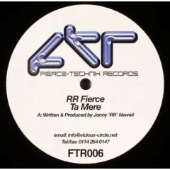 Rr Fierce - Rr Fierce - Ta Mere - Fierce Technik