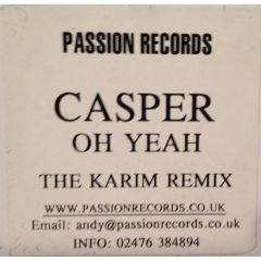Casper - Casper - Oh Yeah - Passion Records