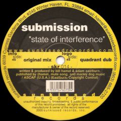Submission - Submission - State Of Interference - Sunkissed Records