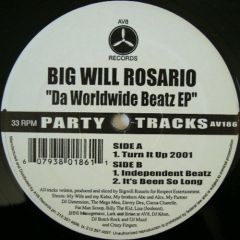 Big Will Rosario - Big Will Rosario - Da Worldwide Beatz EP - AV8