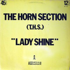 The Horn Section (T.H.S.) - The Horn Section (T.H.S.) - Lady Shine - Island Records